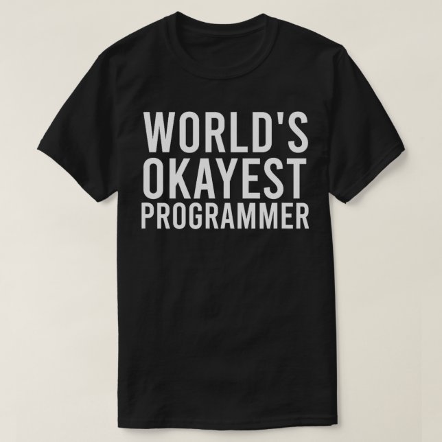 Camiseta Software de programación divertida para programado (Diseño del anverso)