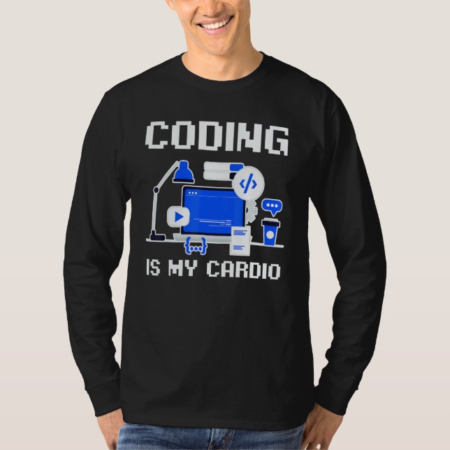 Camiseta Software Developer Programmer Coder Coding Is My C (Anverso)