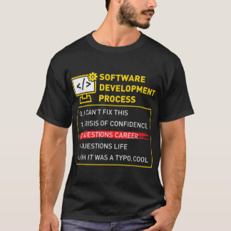 Camiseta Software Development Process Engineer Developer Co