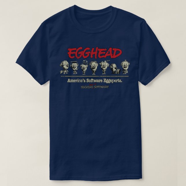 Camiseta Software Egghead 1984 (Diseño del anverso)