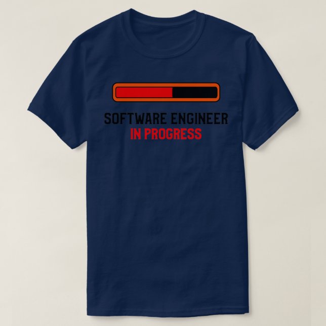 Camiseta Software Engineer In Progress (Diseño del anverso)