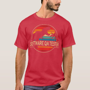 Camiseta Software Qa Tester Dinosaur 2
