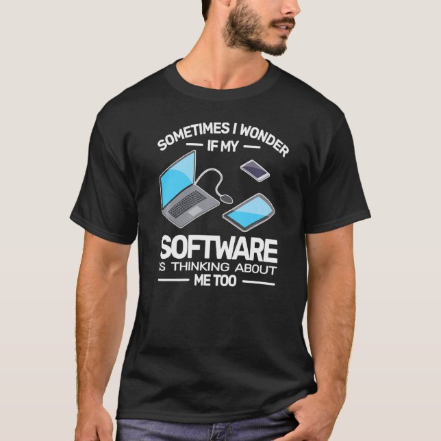 Camiseta Software Software Software Software Developer Soft (Anverso)