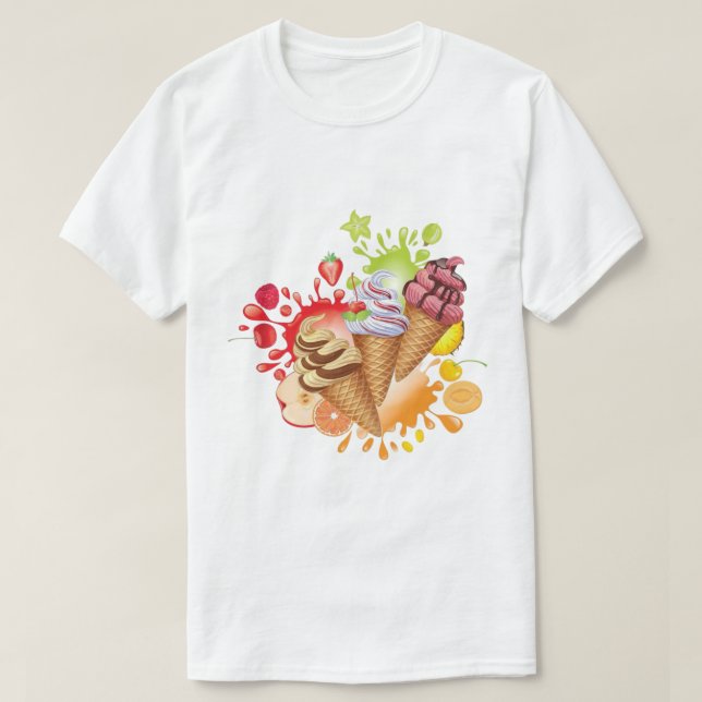 Camiseta Softy and beautiful style  (Diseño del anverso)