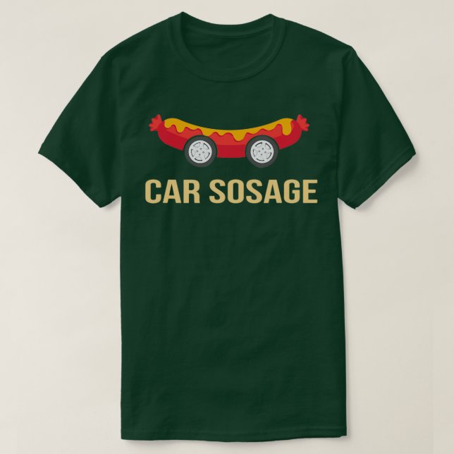 Camiseta soga de coches (Diseño del anverso)