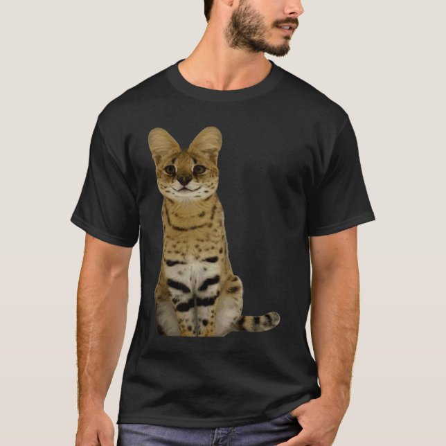 Camiseta Sogga Mi Querido Gato Serval Meme  1 (Anverso)