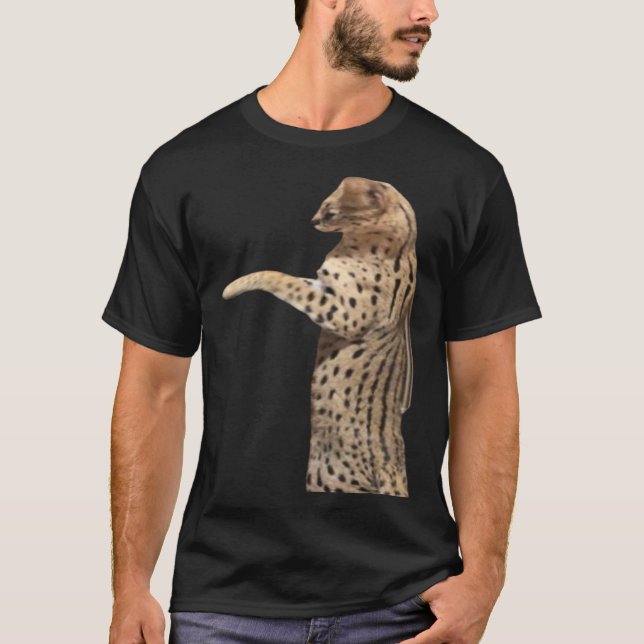 Camiseta Sogga Mi querido meme de gato serval (Anverso)