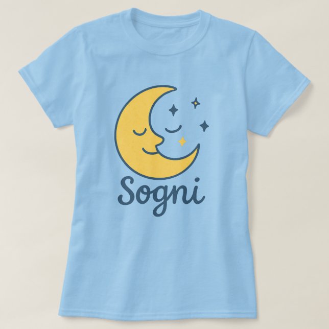 Camiseta Sogni (Diseño del anverso)