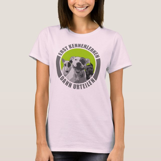 Camiseta SOKA - ¡Erst kennenlernen dann urteilen! (Anverso)