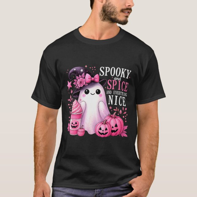 Camiseta Soky And Sce And Everything Nice Halloween Nk  (Anverso)