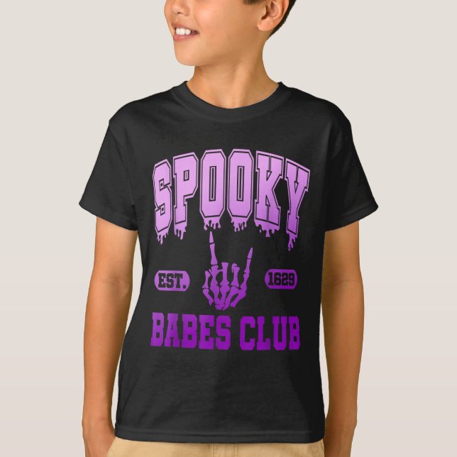 Camiseta Soky Est. 1629 Babes Club, Retro, Goth  (Anverso)