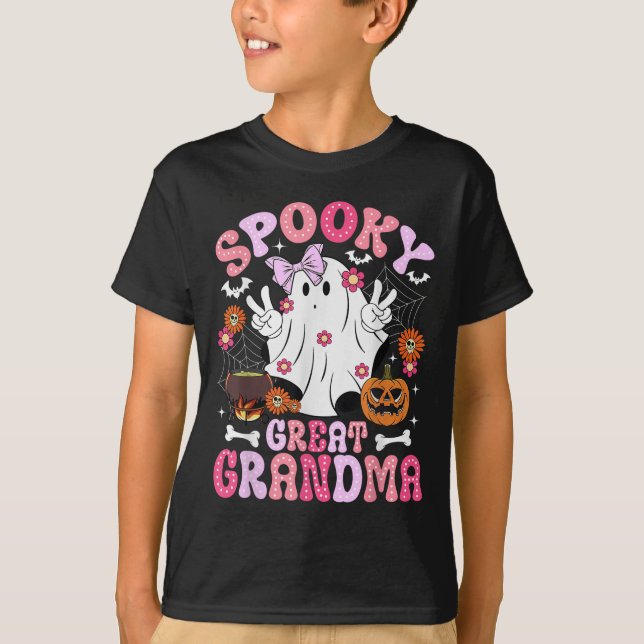 Camiseta Soky Great Grandma Halloween Great Grandmother Gro (Anverso)