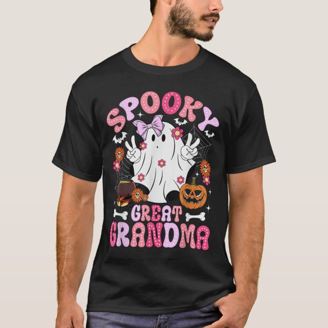 Camiseta Soky Great Grandma Halloween Great Grandmother Gro (Anverso)