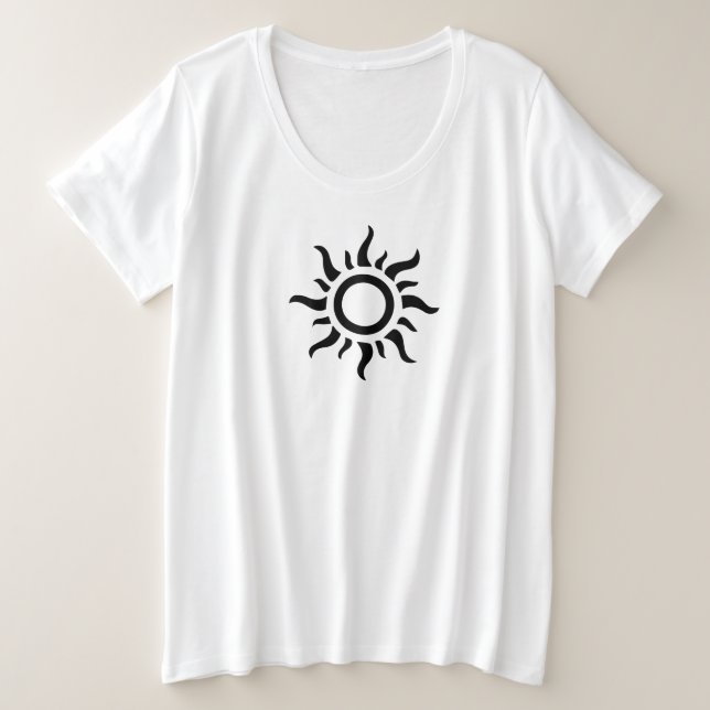 Camiseta - Sol (Anverso del diseño)