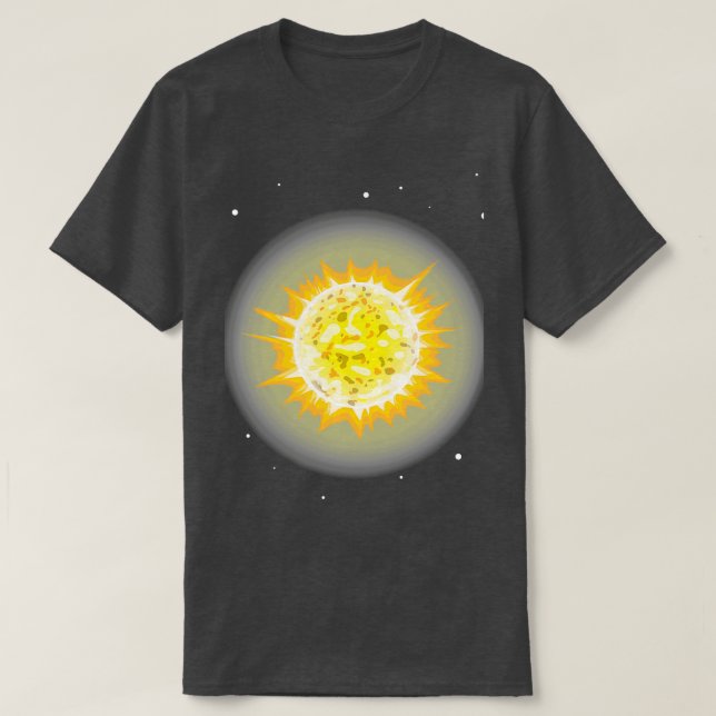 Camiseta Sol (Diseño del anverso)