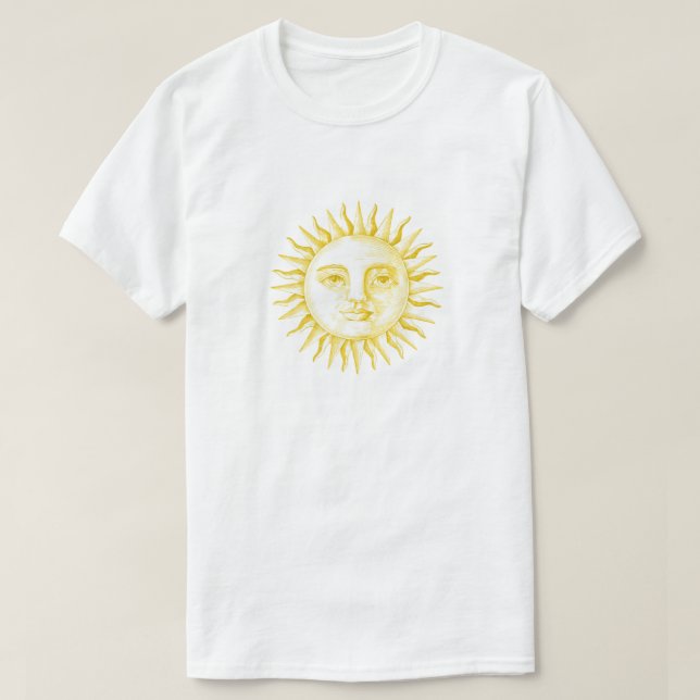 Camiseta Sol (Diseño del anverso)