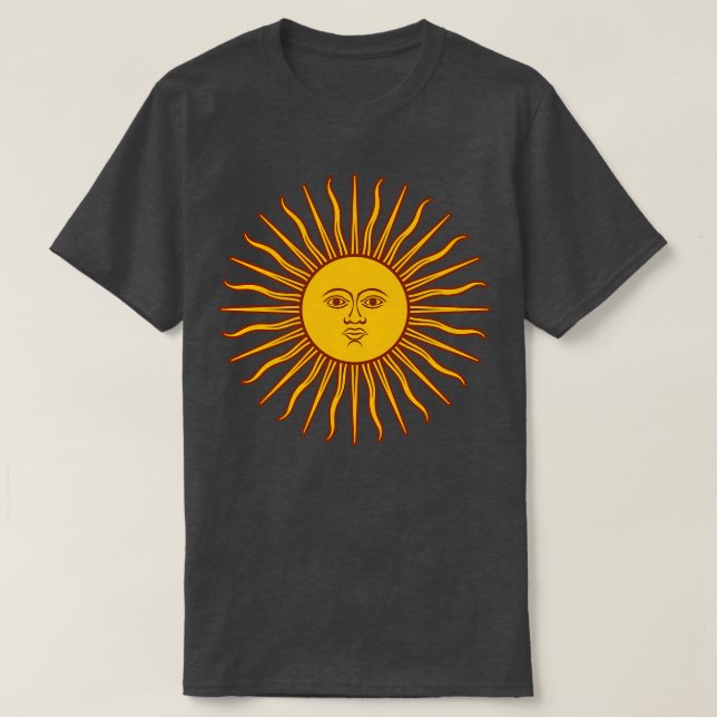 Camiseta Sol (Diseño del anverso)