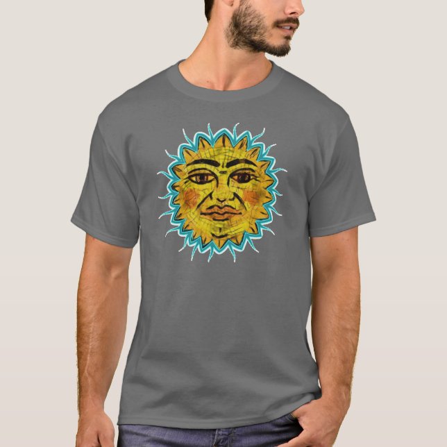 Camiseta Sol amarillo (Anverso)