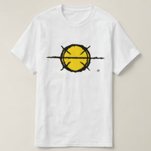 Camiseta Sol amarillo en explosión
