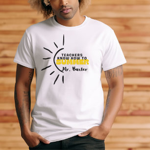 Camiseta Sol amarillo hippie dibujando tiempo de verano par