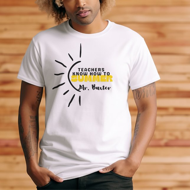 Camiseta Sol amarillo hippie dibujando tiempo de verano par (Subido por el creador)