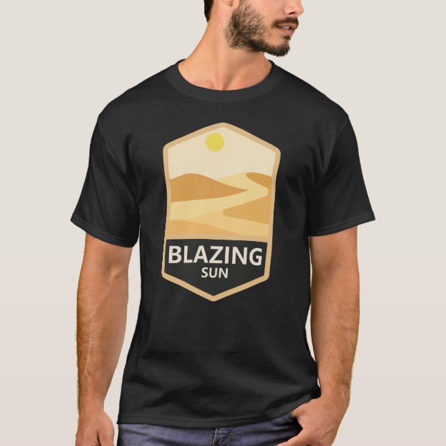 Camiseta Sol Ardiente (Anverso)