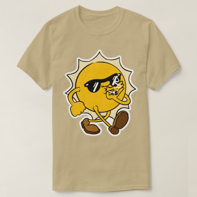 Camiseta Sol asfaltado (Diseño del anverso)