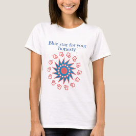 Camiseta Sol azul