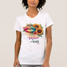 Camiseta Sol besado con belleza