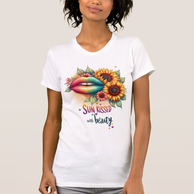 Camiseta Sol besado con belleza (Anverso)