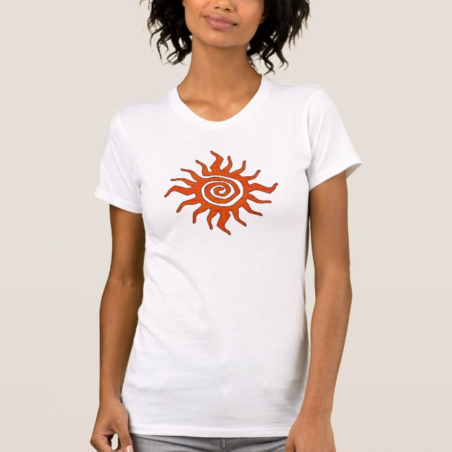 Camiseta Sol bohemio (Anverso)