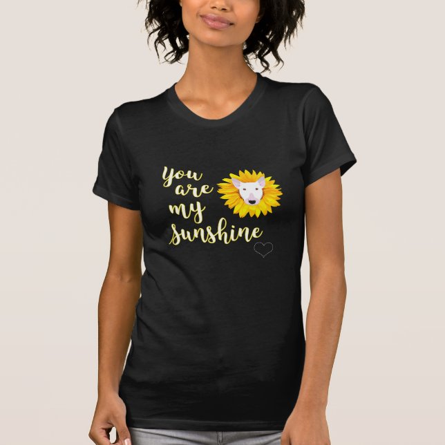 Camiseta Sol bull terrier (Anverso)