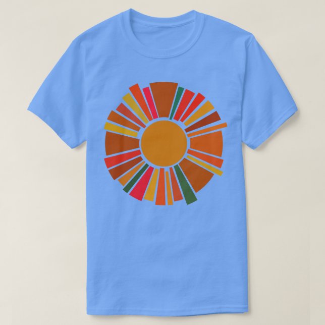 Camiseta Sol caliente (Diseño del anverso)