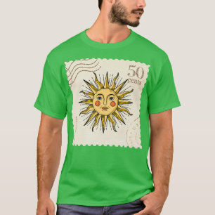 Camiseta Sol de alquimia vintage