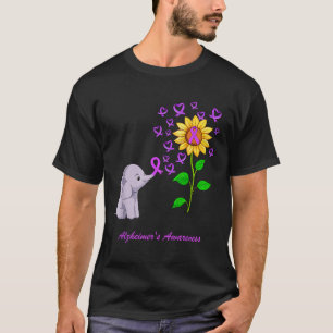 Camiseta Sol de concienciación sobre la cinta de elefantes