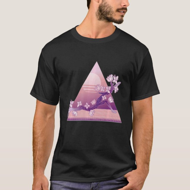 Camiseta Sol de flores de pirámide (Anverso)