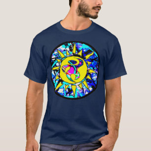 Camiseta sol de graffiti