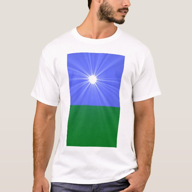 Camiseta sol de la mañana (Anverso)