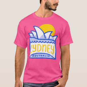 Camiseta Sol de la Ópera de Sydney para las mujeres