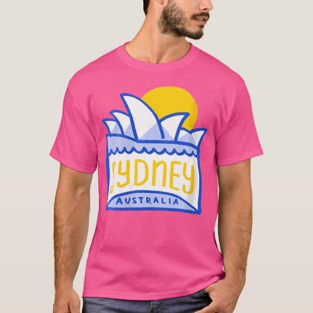 Camiseta Sol de la Ópera de Sydney para las mujeres (Anverso)