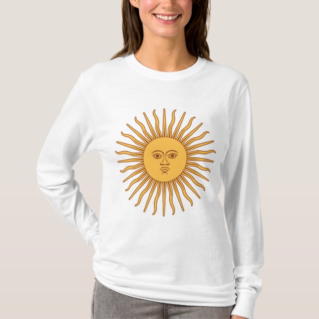 Camiseta Sol de mayo (Anverso)