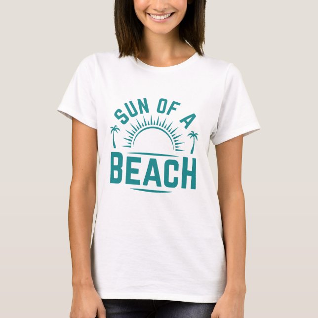 Camiseta Sol De Playa (Anverso)