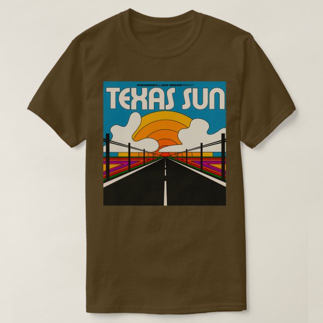 Camiseta sol de texas (Diseño del anverso)