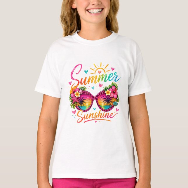 Camiseta Sol de verano (Anverso)