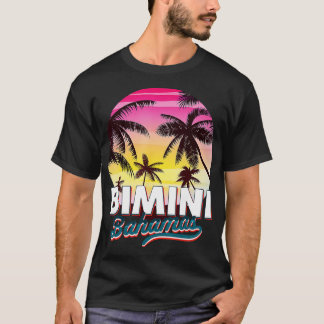 Camiseta Sol de verano de vacaciones de Palm Tree Beach Bim