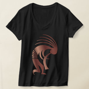 Camiseta Sol del desierto al sudoeste de Kokopelli