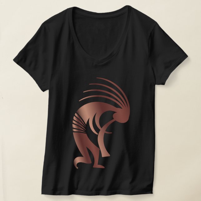 Camiseta Sol del desierto al sudoeste de Kokopelli (Distribución )