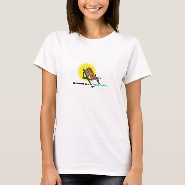 Camiseta Sol del sur del verano de la Florida del rescate (Anverso)