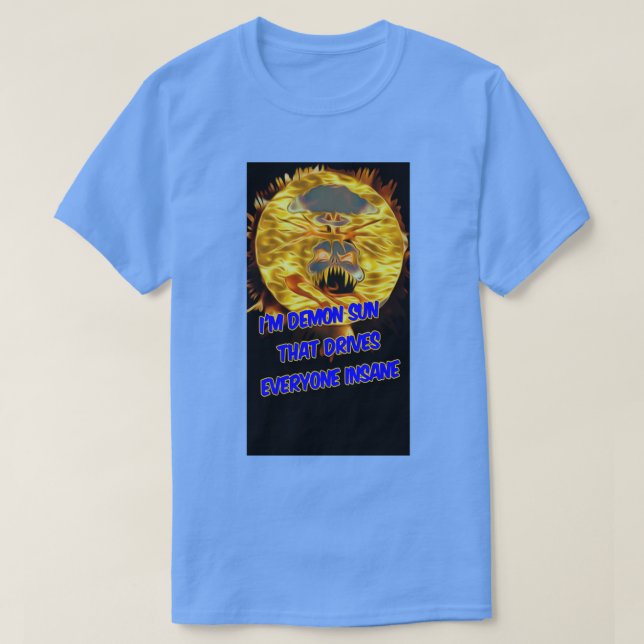 Camiseta Sol Demonio (Diseño del anverso)