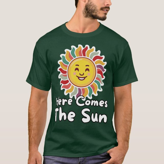 Camiseta Sol feliz (Anverso)